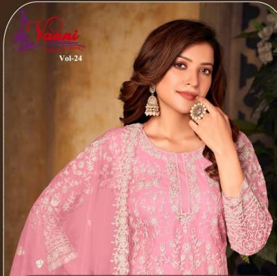 Vaani Vol 24 By Vaani Designer Palazzo Style Salwar Kameez Collection